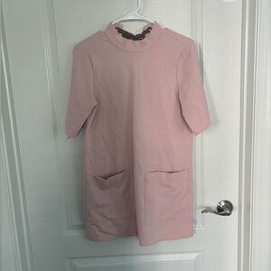Free People Westhill Mini Mock Shift Dress